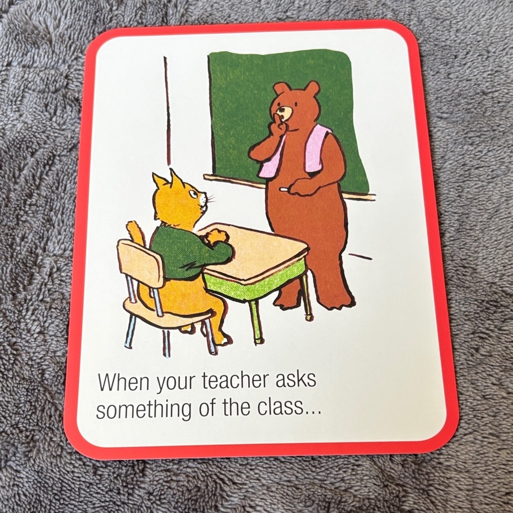 💐3/$15 eeBoo "What Do I Do?" Conversation Cards - Picture 5 of 6